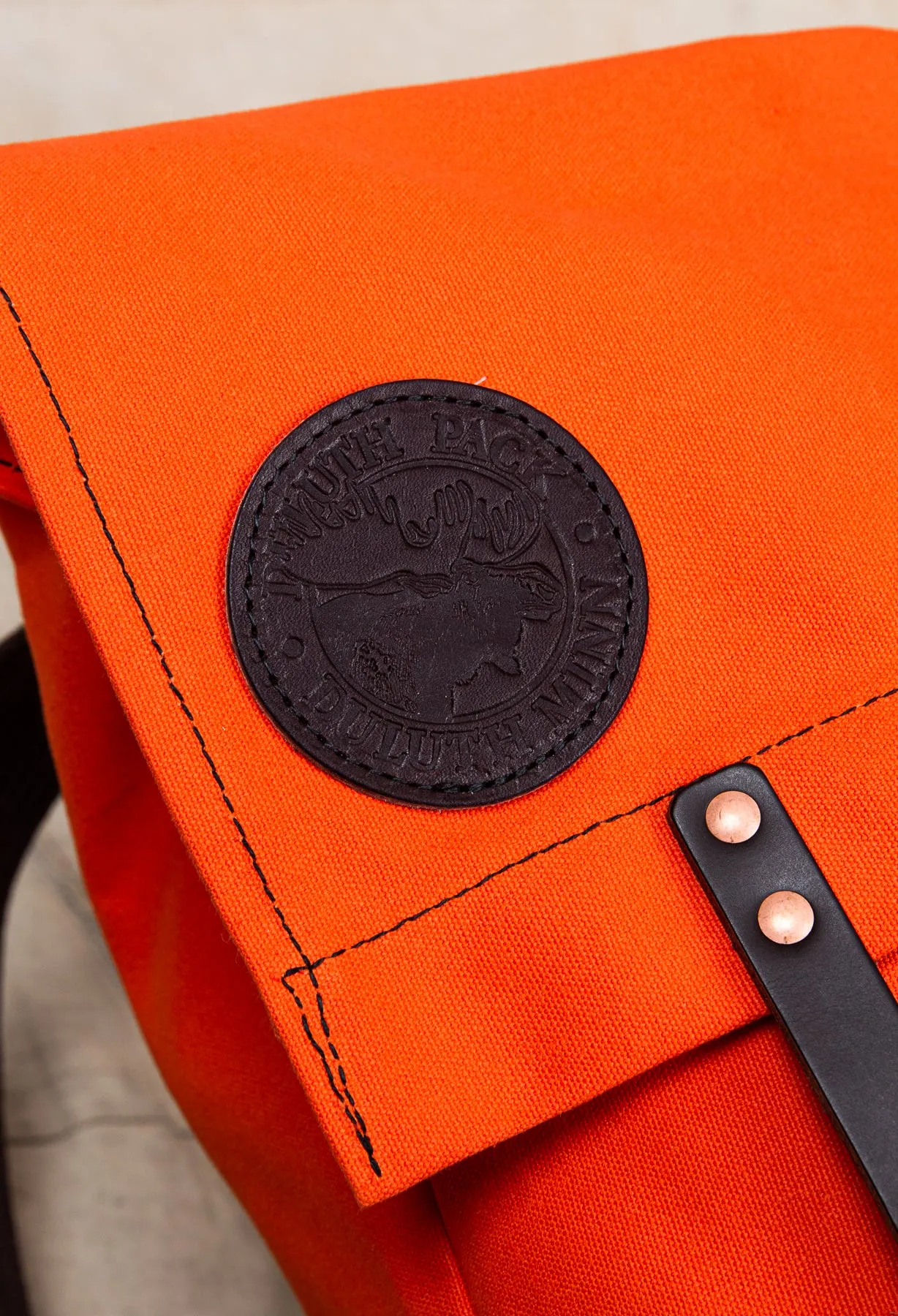 Duluth Pack #51 Orange Canvas