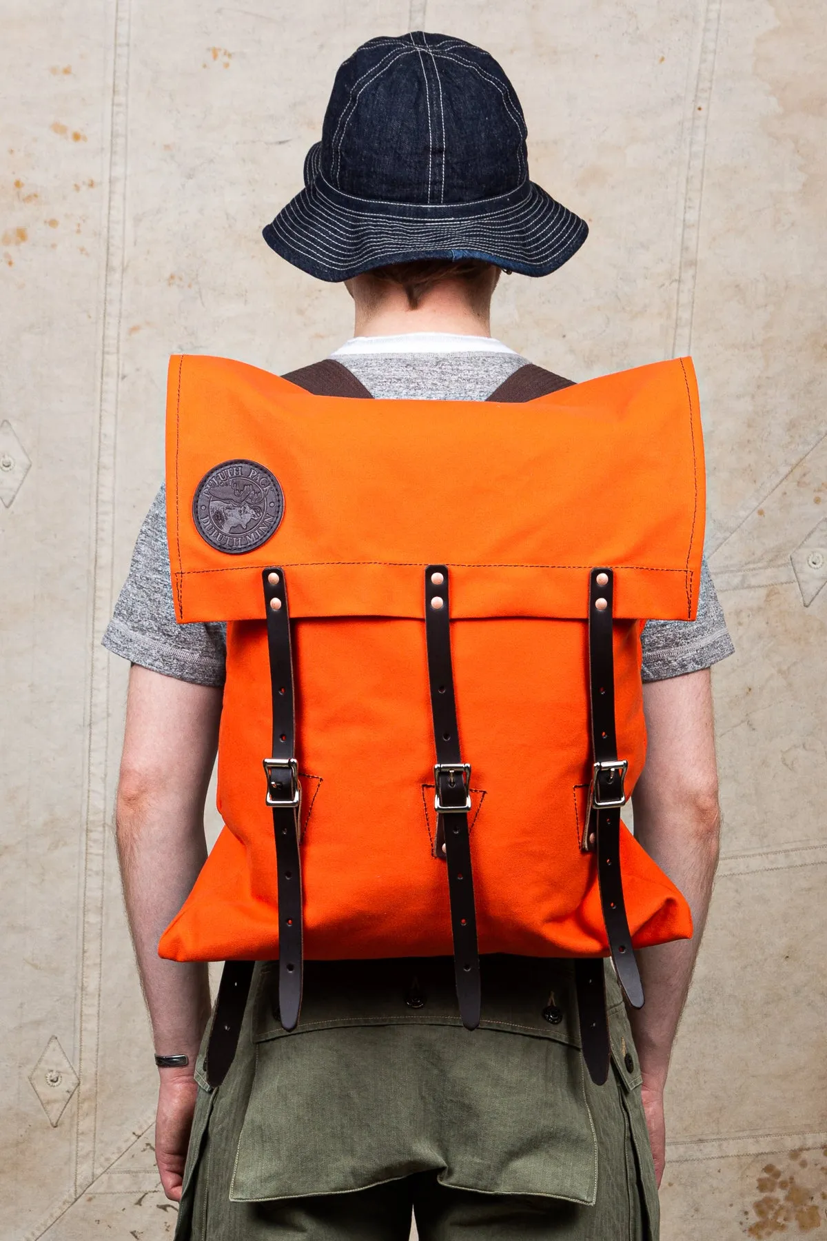 Duluth Pack #51 Orange Canvas