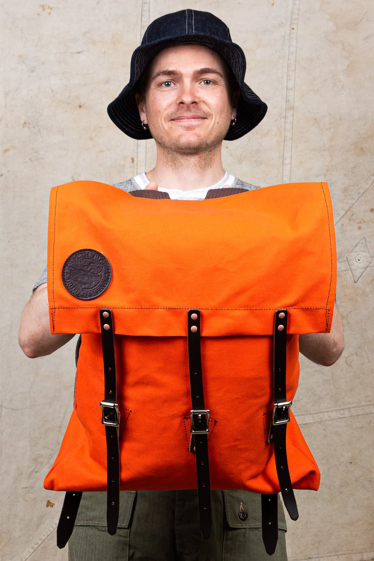 Duluth Pack #51 Orange Canvas