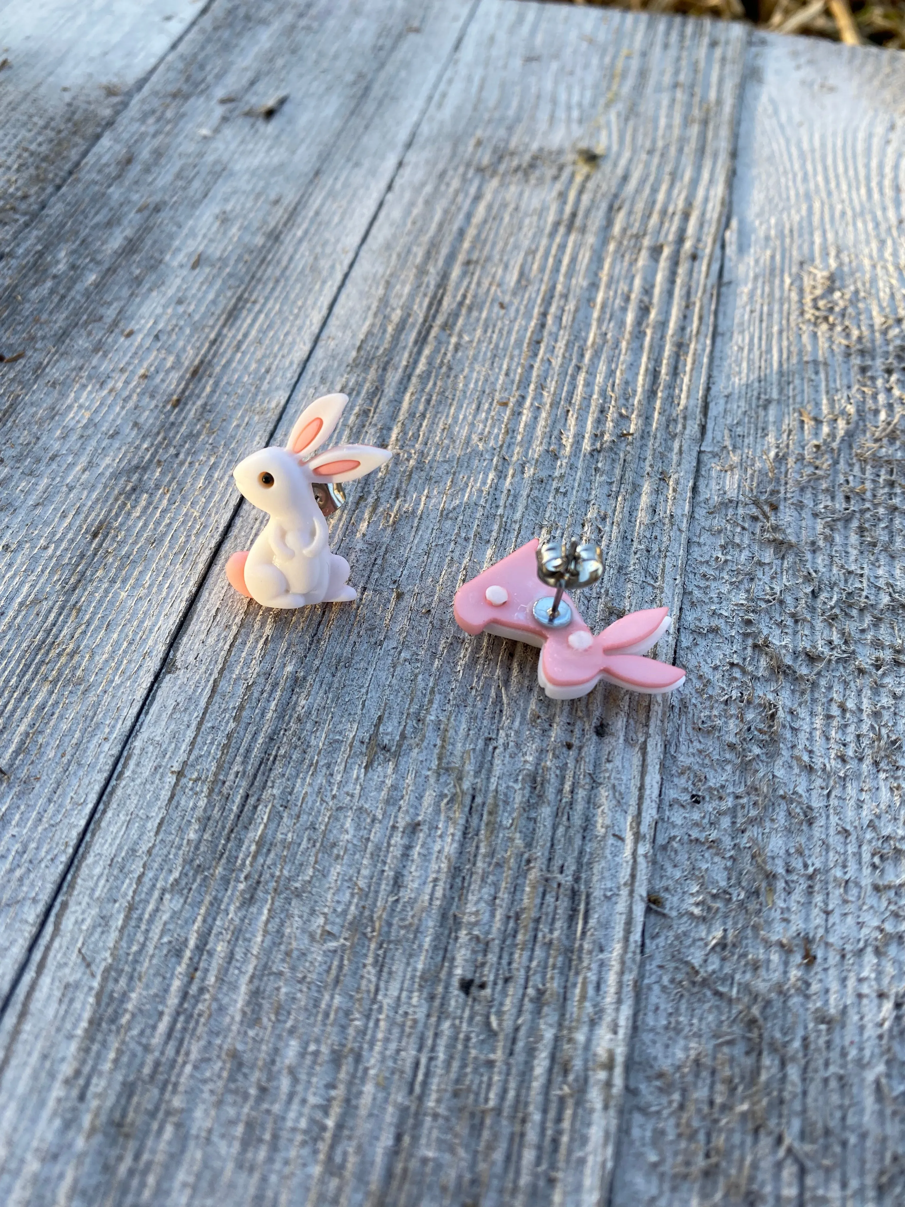 Easter Bunny Easter Stud Earrings Gift