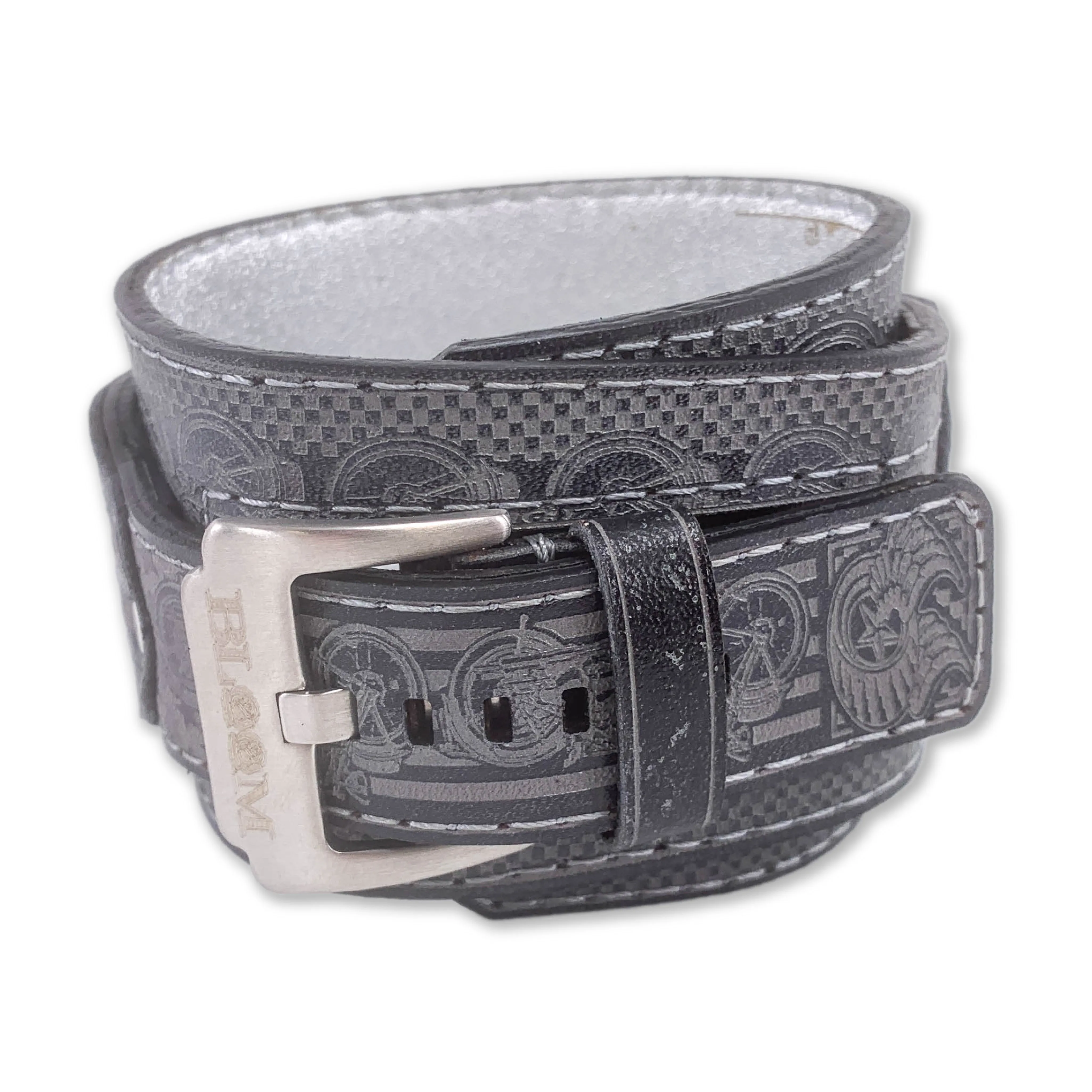 EASY RIDER IV-MENS HAND MADE-FULL GRAIN LEATHER-WATCH