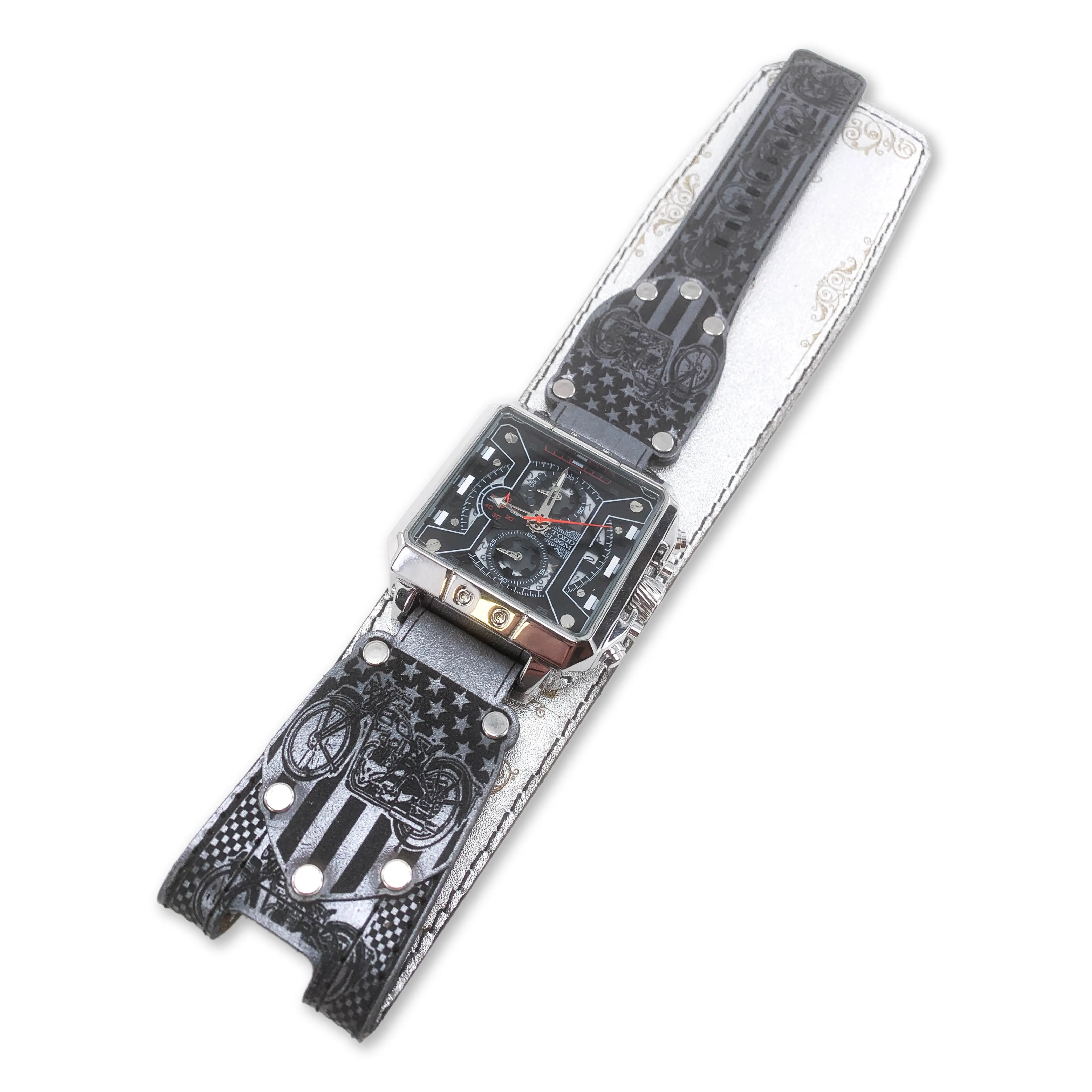 EASY RIDER X-MENS HAND MADE-FULL GRAIN LEATHER-WATCH