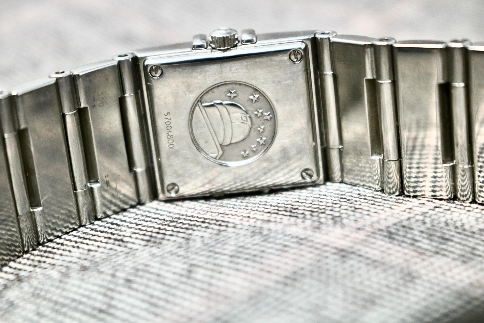 Elegant Omega Constellation - Stainless Steel & Diamond Watch