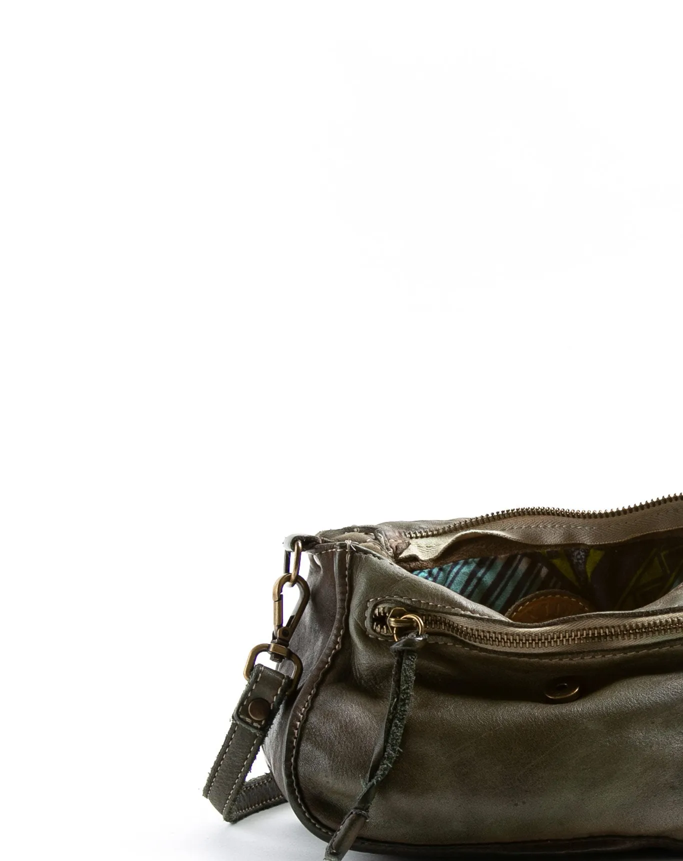 EMILY Green Leather Bag