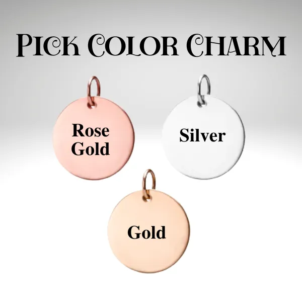 Engraved Girl Wrestling Necklace