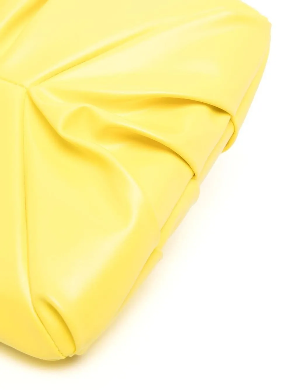 ESME CLUTCH WITH A TWIST DETAIL YEL