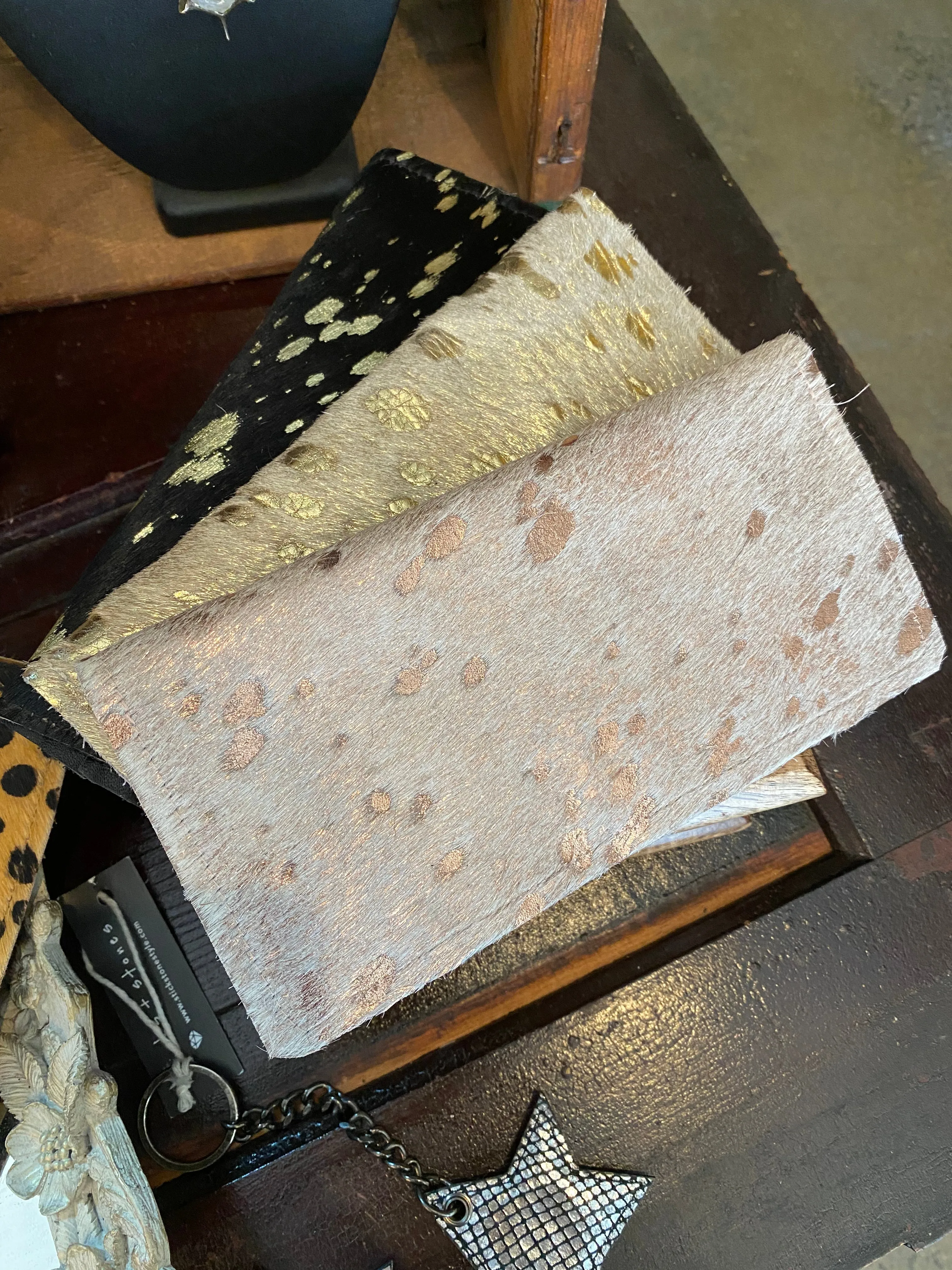 Everley Dawn Rowan Wallet ~ Acid Wash Rose Gold