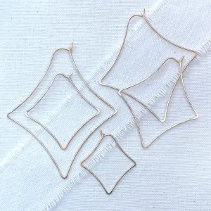 FACET Diamond Hoops