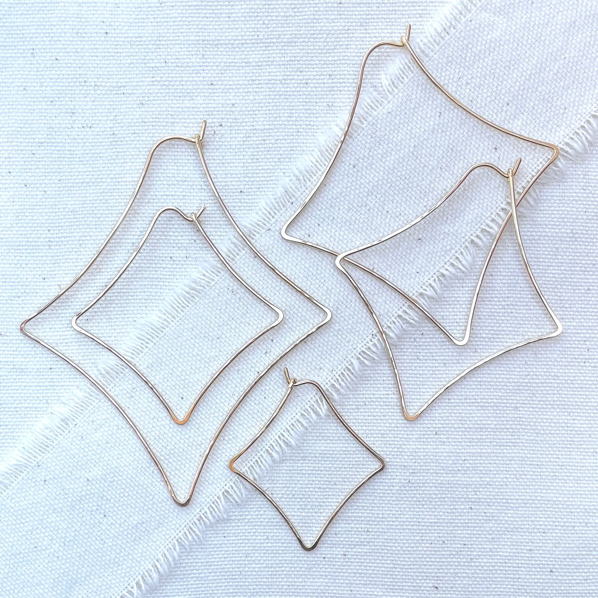 FACET Diamond Hoops