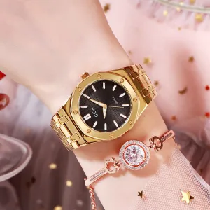 Fashion leisure stainless steel women's watches