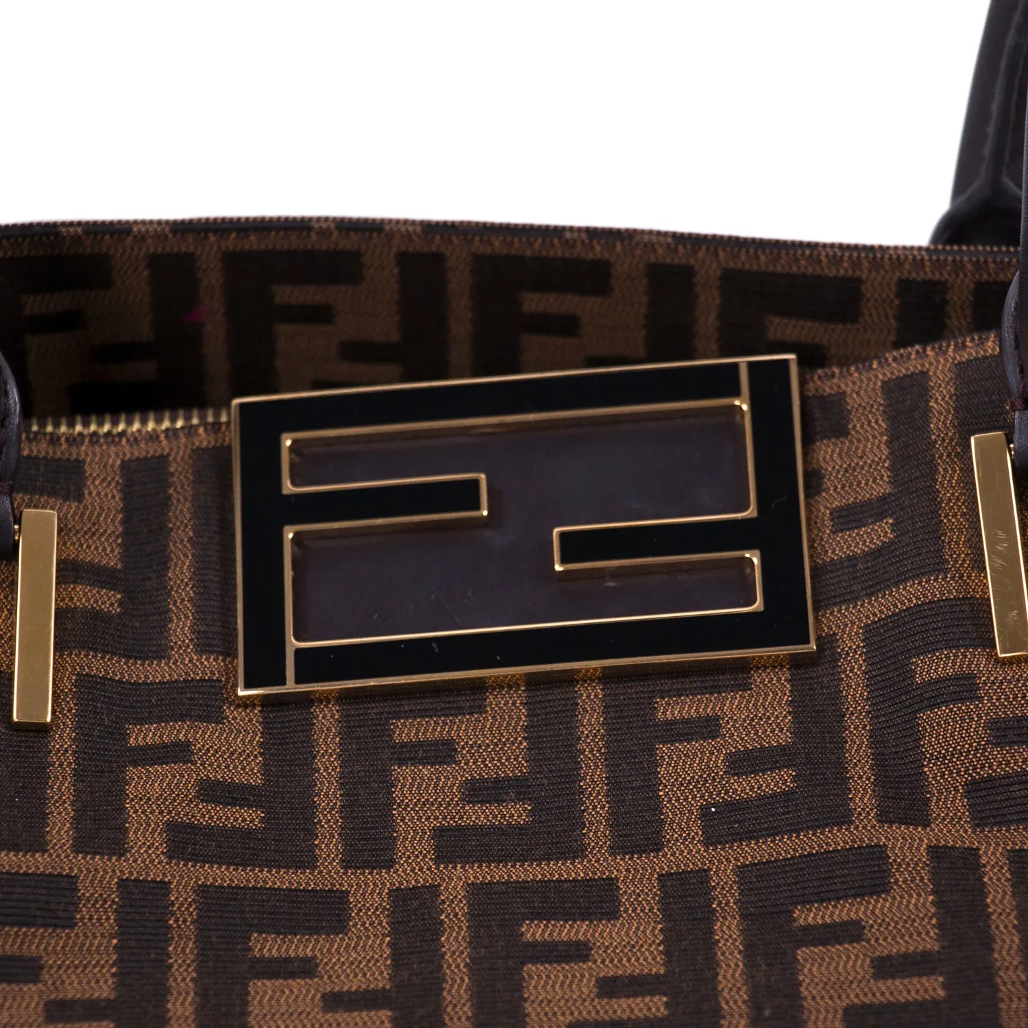 Fendi Zucca Canvas Hobo Bag