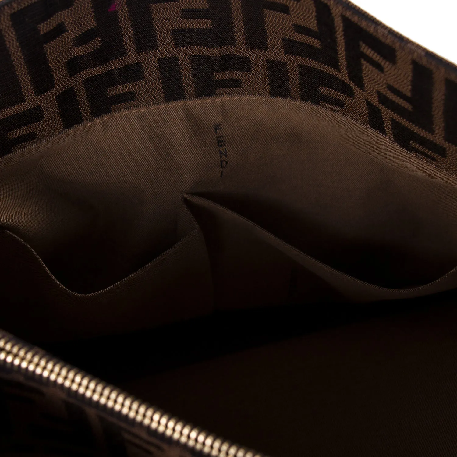 Fendi Zucca Canvas Hobo Bag