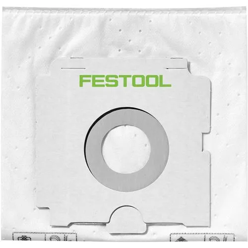 Festool 496187 CT26 Self-Clean Filter Bag 5pk