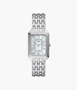 Fossil Raquel Three-Hand Date Stainless Steel 26mm Ladies Watch