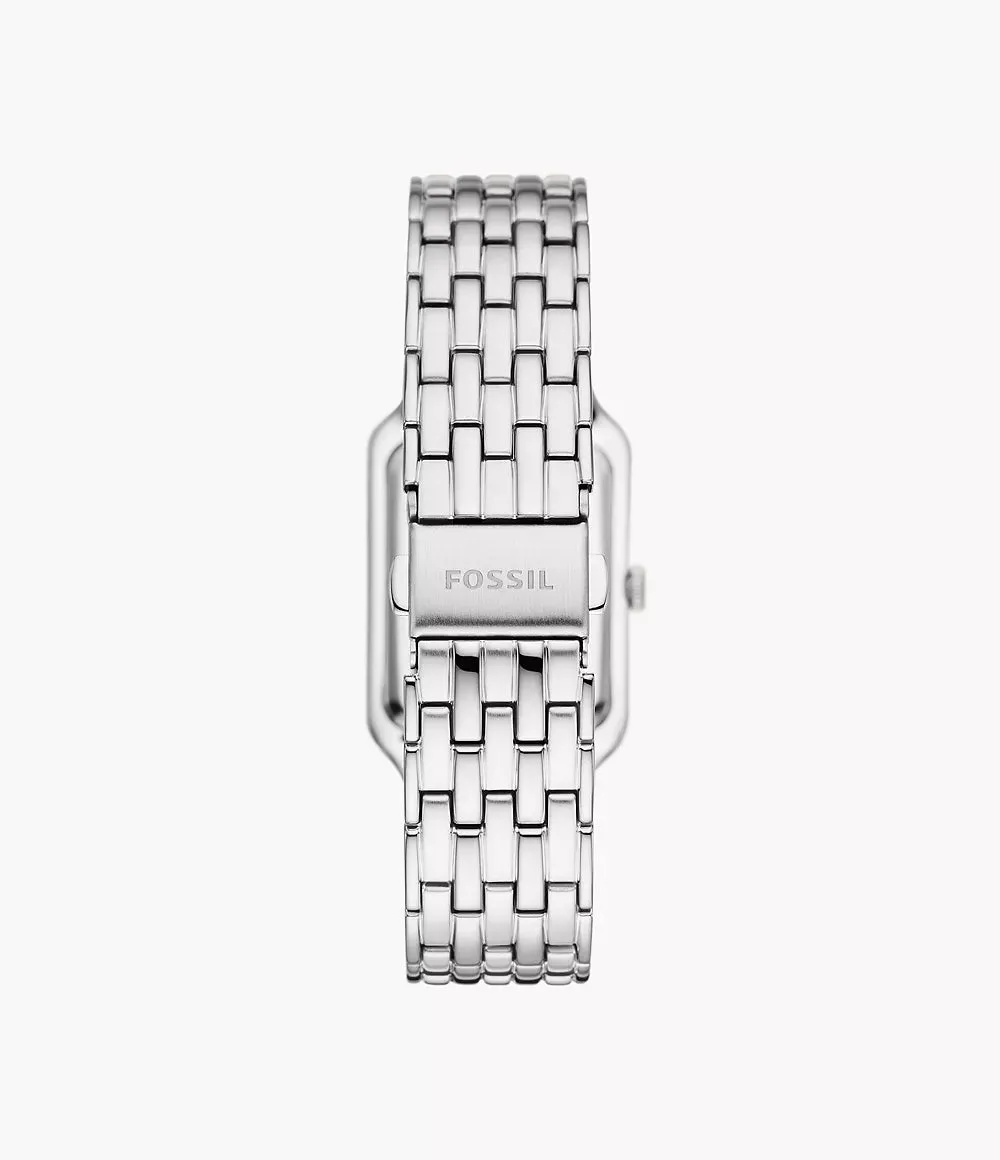 Fossil Raquel Three-Hand Date Stainless Steel 26mm Ladies Watch