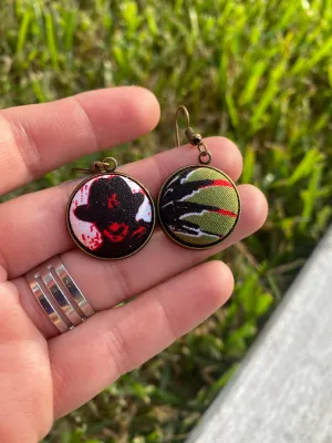 Freddy Krueger Dangle earrings gift