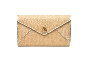 Frieda Clutch in Natural