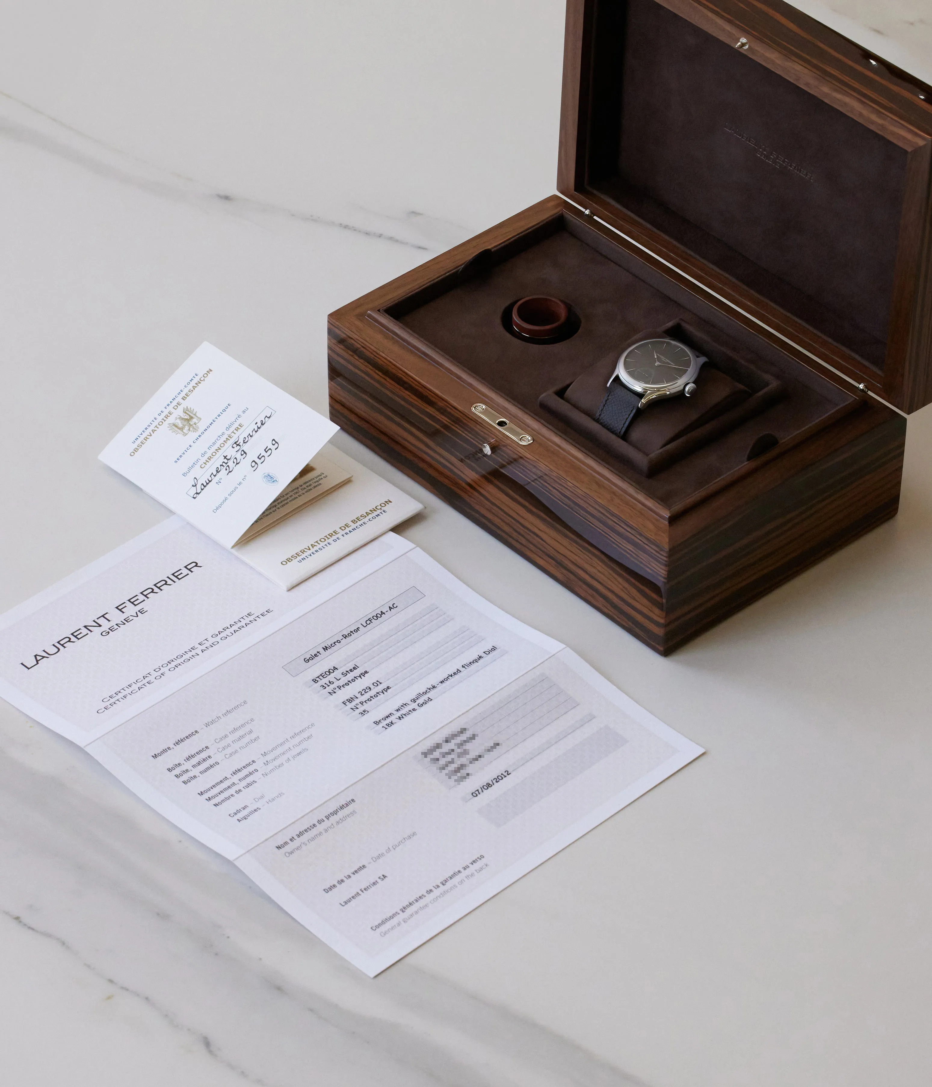 Galet Micro-Rotor Prototype | Besançon Certified | Stainless Steel