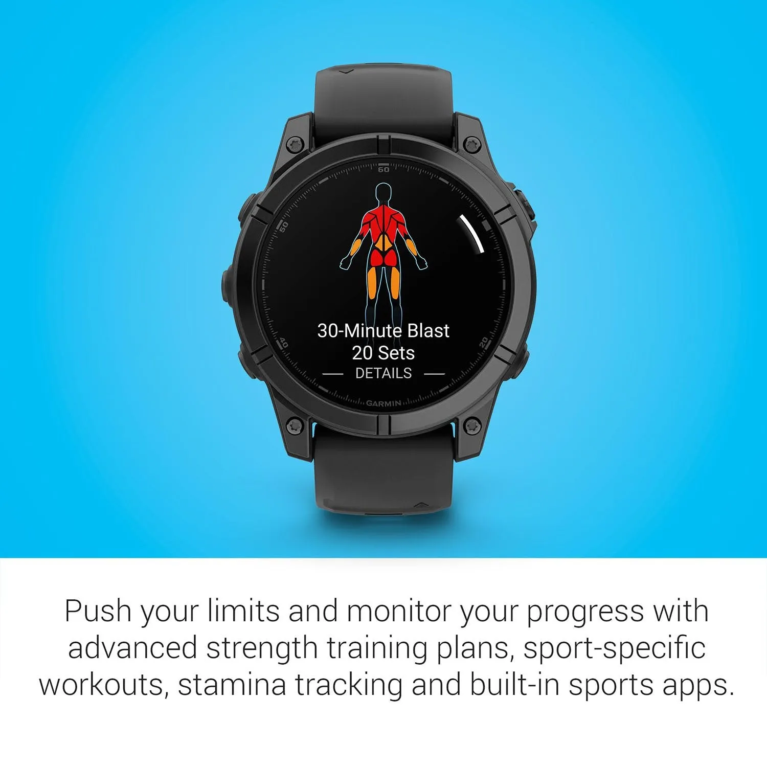Garmin fenix E 47 mm, AMOLED,Slate Gray Steel with Black Silicone Band