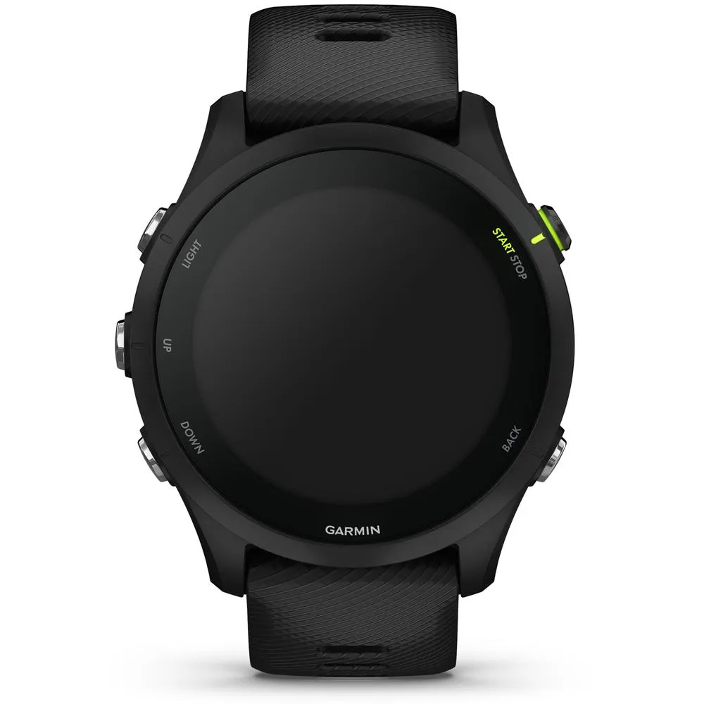 Garmin Forerunner 255 GPS Smartwatch Black with Backpack & Heart Rate Strap XS-S