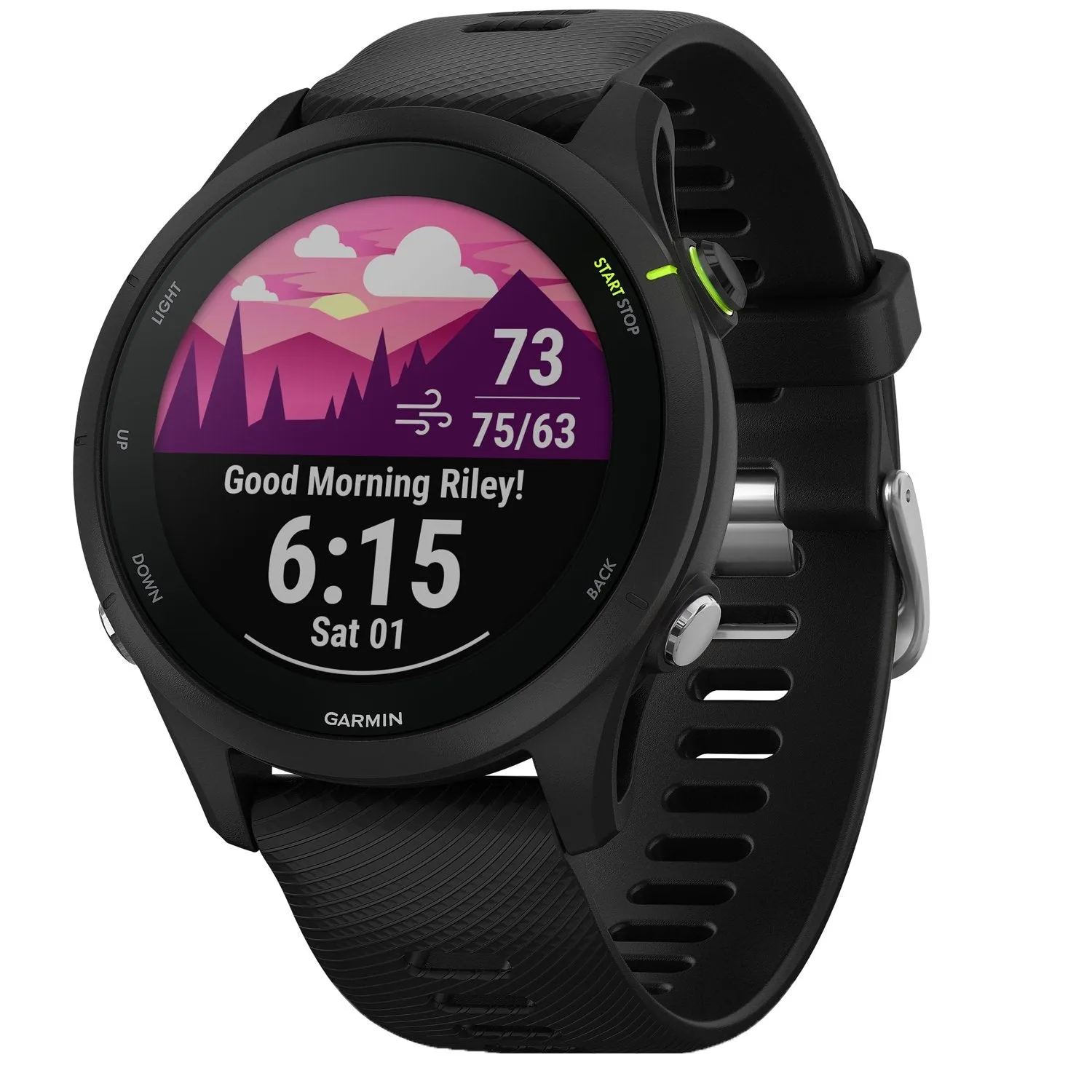 Garmin Forerunner 255 Music GPS Smartwatch, Black