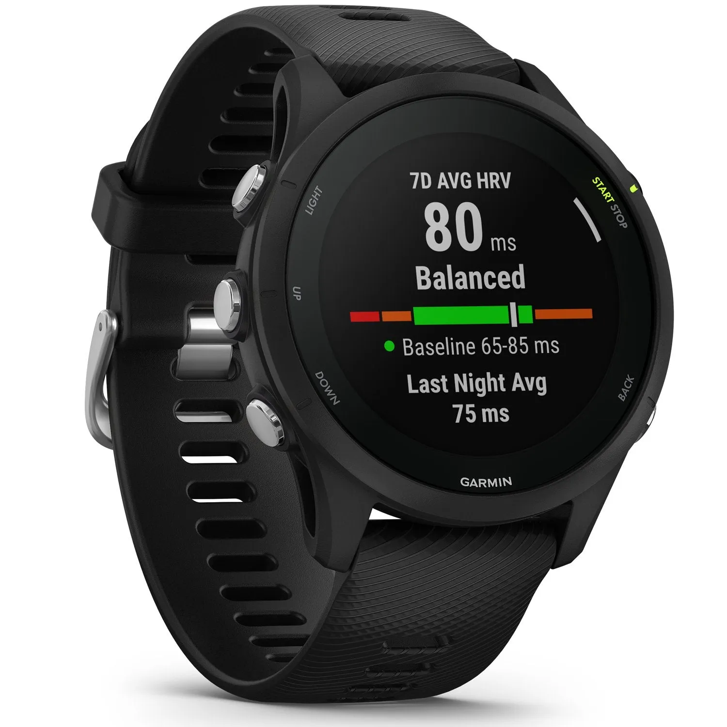 Garmin Forerunner 255 Music GPS Smartwatch, Black