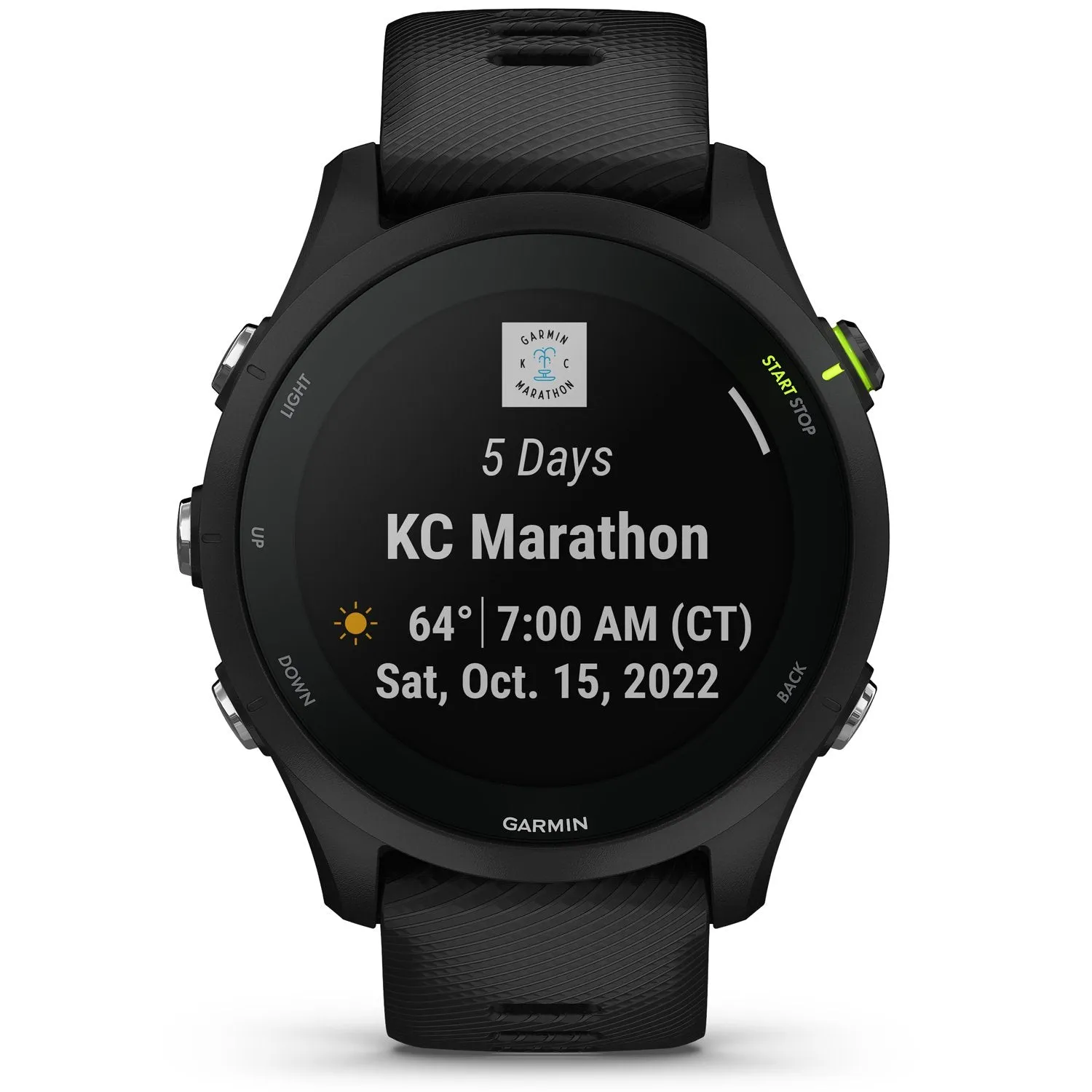 Garmin Forerunner 255 Music GPS Smartwatch, Black