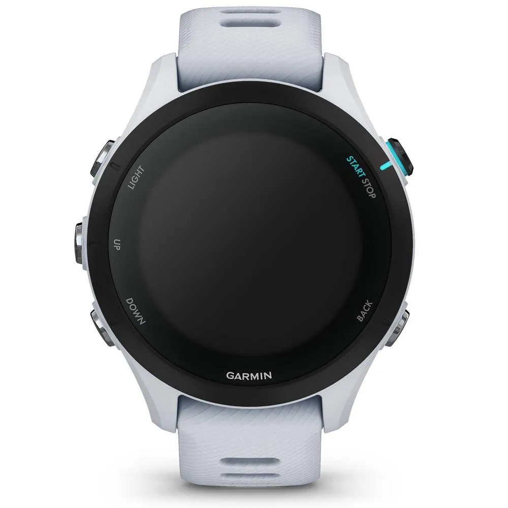 Garmin Forerunner 255 Music GPS Smartwatch, Whitestone w/ Accessories Bundle