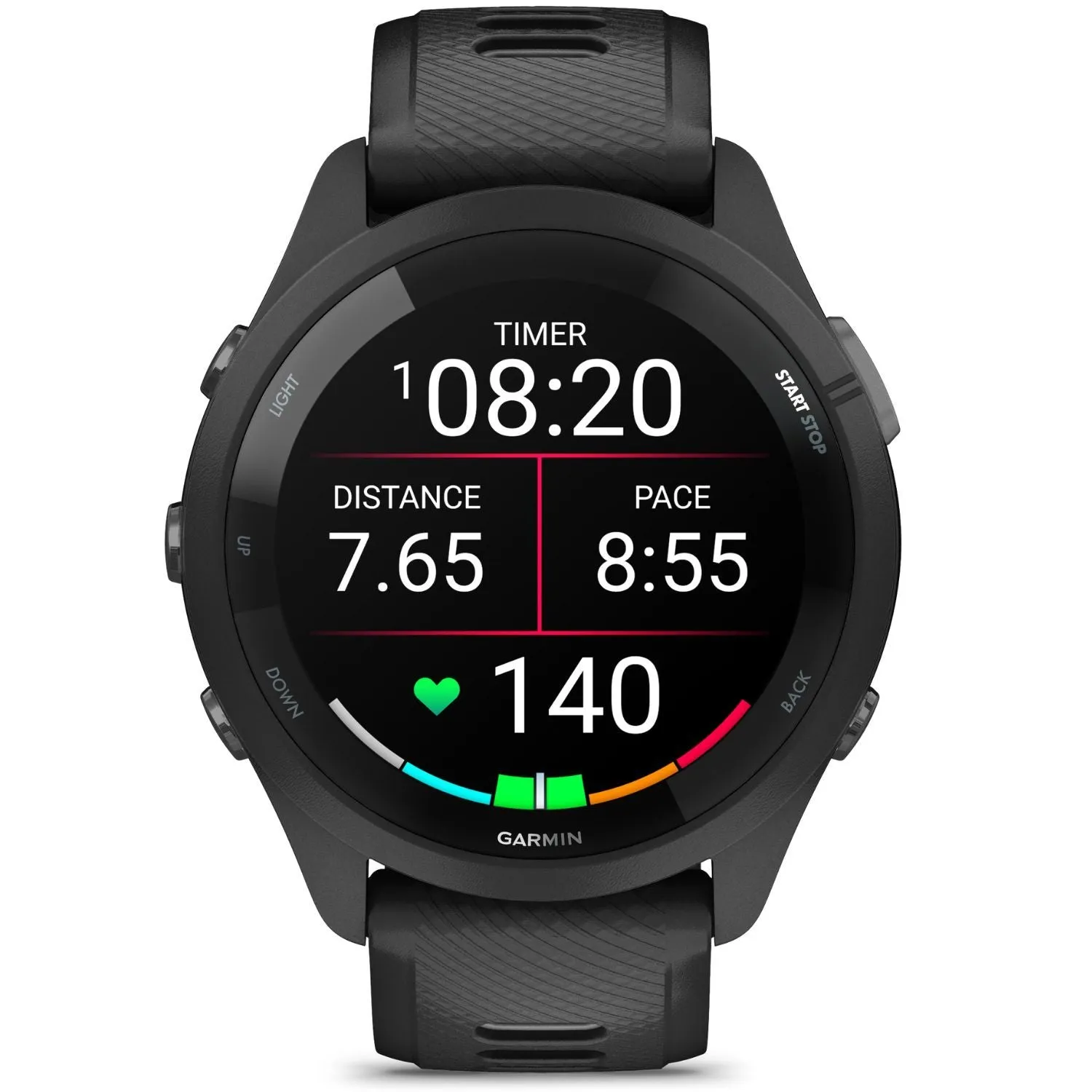 Garmin Forerunner 265 GPS Smartwatch - 46mm   Charging Dock   Protector Bundle