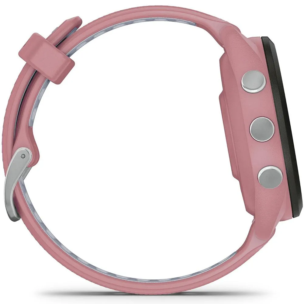 Garmin Forerunner 265S GPS Smartwatch Light Pink with Charging Dock Bundle