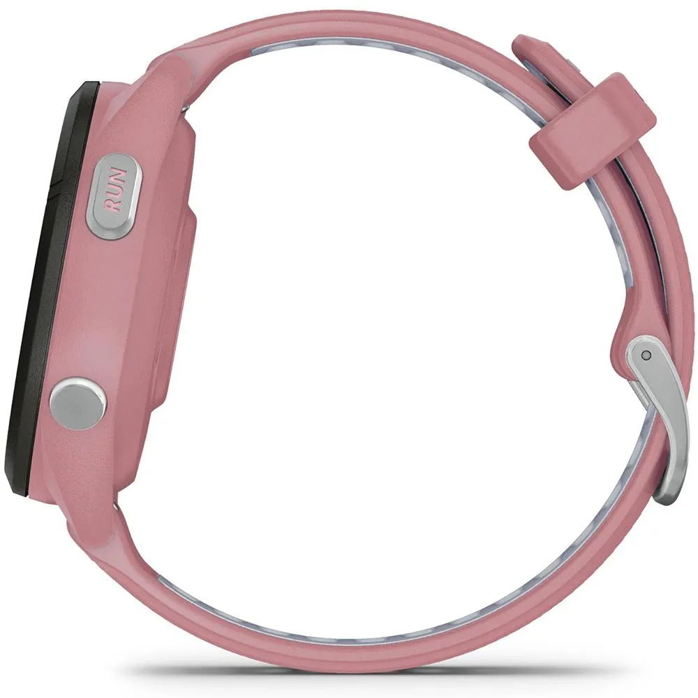Garmin Forerunner 265S GPS Smartwatch Light Pink with Charging Dock Bundle