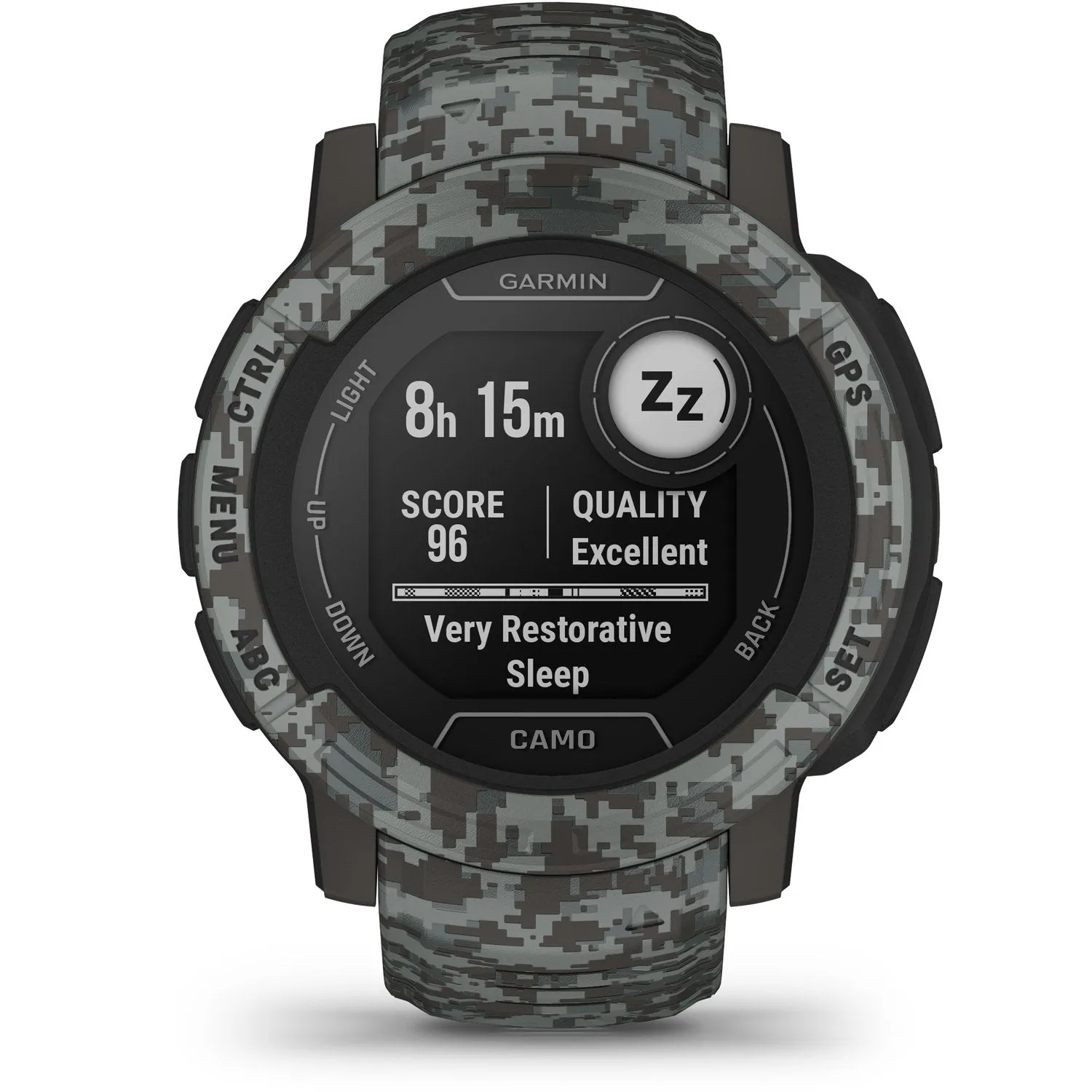 Garmin Instinct 2 Camo Edition GPS Smartwatch/Fitness Tracker - Graphite Camo