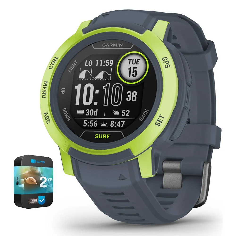 Garmin Instinct 2 Surf Edition GPS Smartwatch/Fitness Tracker Mavericks Warranty