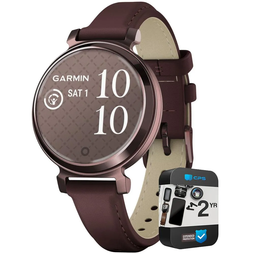 Garmin Lily 2 Classic Bronze with Mulberry Band Smartwatch   2 Year Warranty
