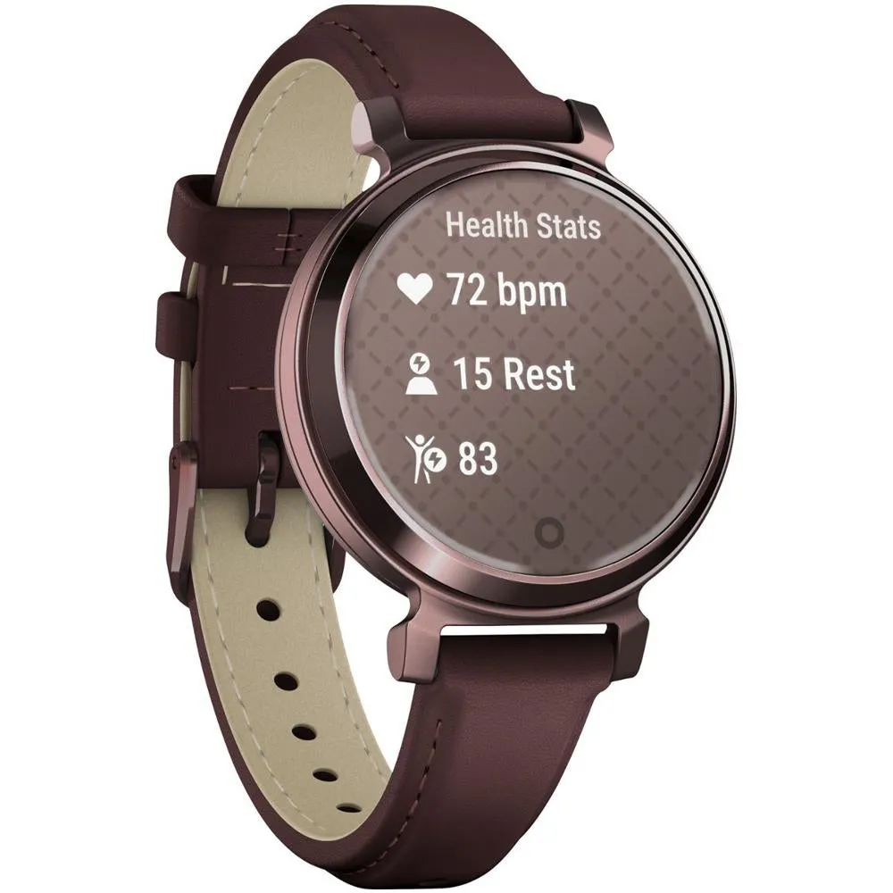 Garmin Lily 2 Classic Bronze with Mulberry Band Smartwatch   2 Year Warranty