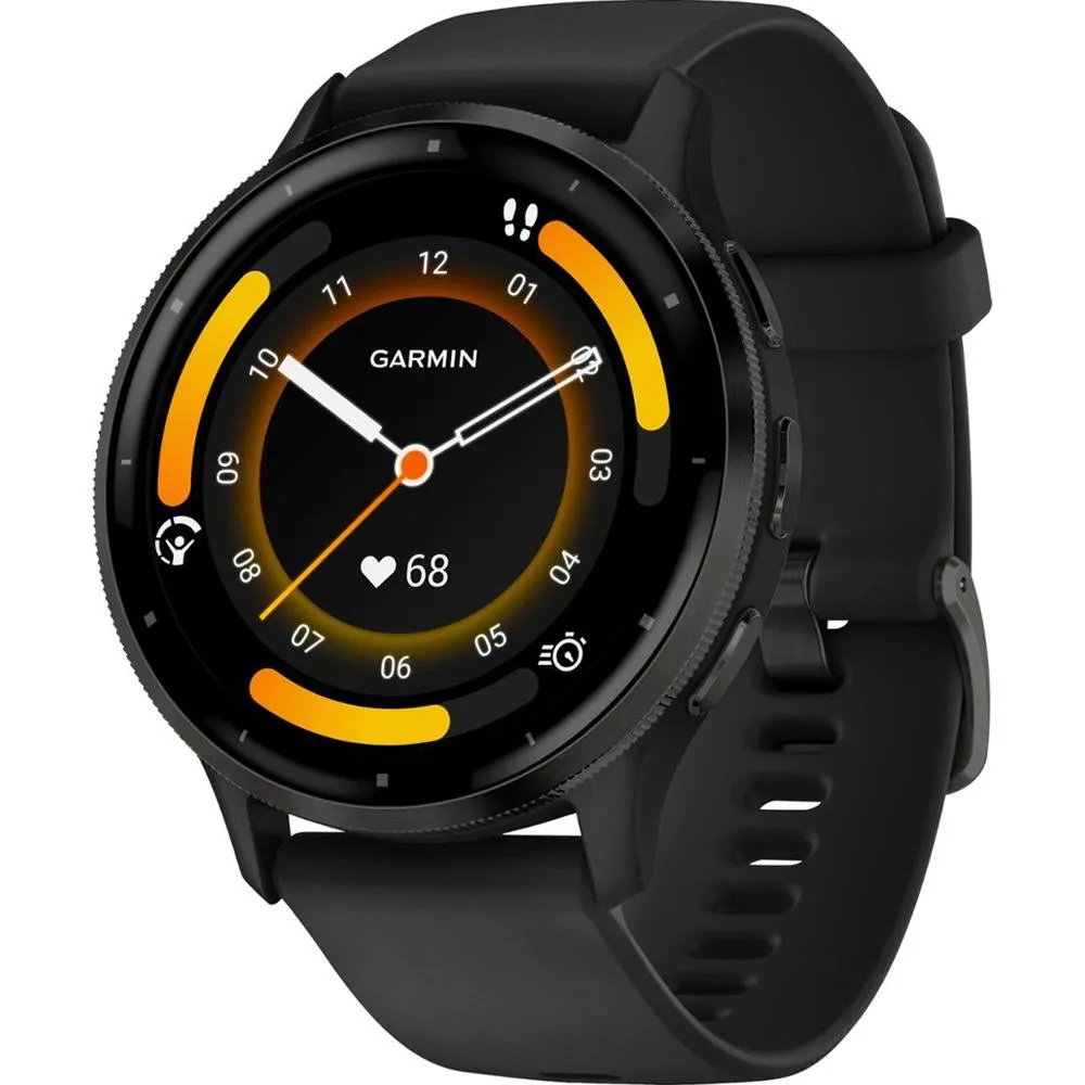 Garmin Venu 3 Health and Fitness GPS Smartwatch (45mm)   2 Year Protection Pack