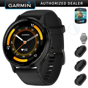 Garmin Venu 3 Health and Fitness GPS Smartwatch (45mm)   2 Year Protection Pack