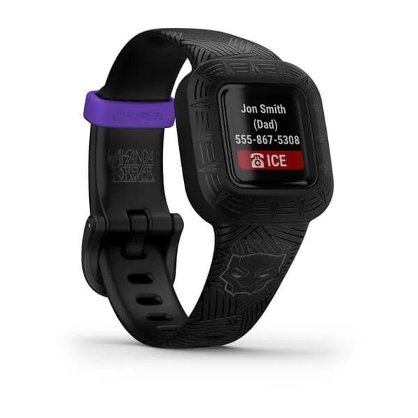 Garmin vivofit jr. 3, Marvel (Black Panther)