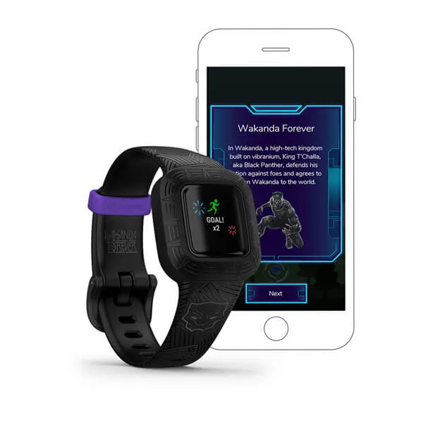 Garmin vivofit jr. 3, Marvel (Black Panther)