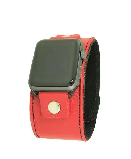 Genuine Leather Apple Watch Band  - Assorted Colors