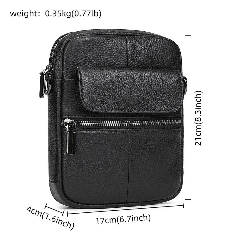 Genuine Leather Phone Crossbody Bag