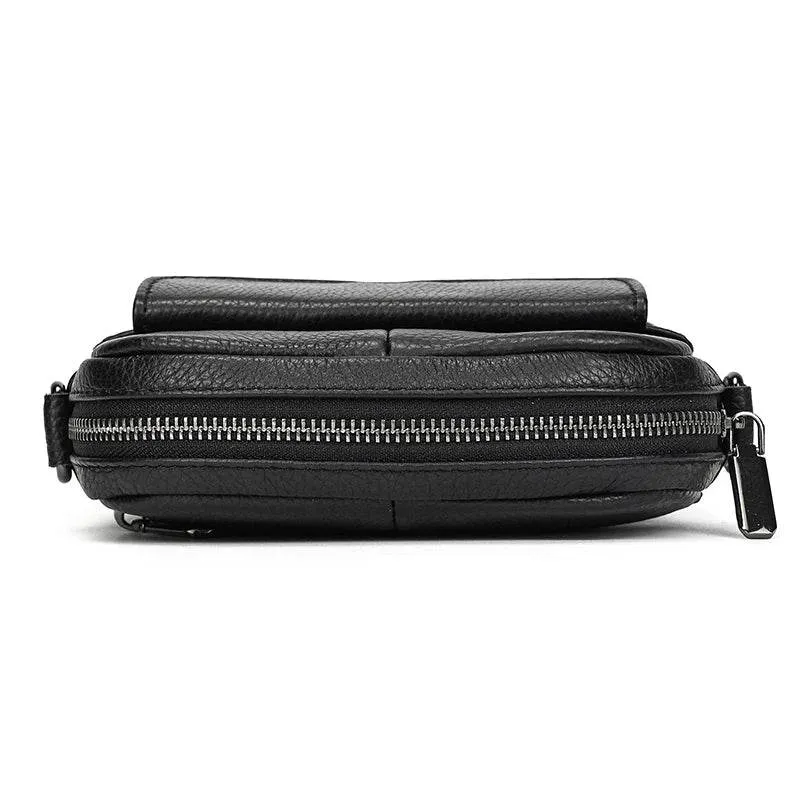 Genuine Leather Phone Crossbody Bag