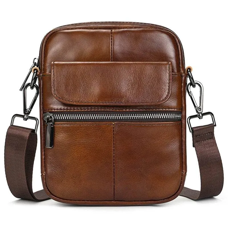 Genuine Leather Phone Crossbody Bag
