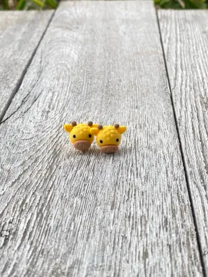 Giraffe Stud Earrings Gift