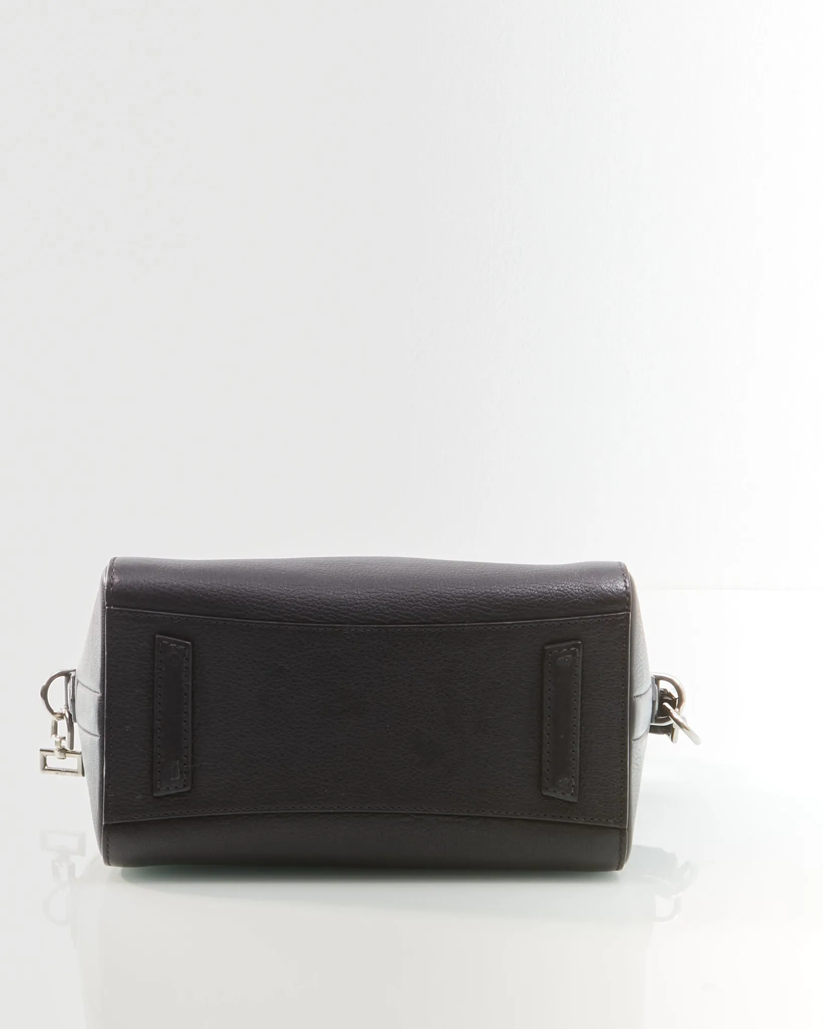 Givenchy Black Grained Leather Mini Antigona Bag
