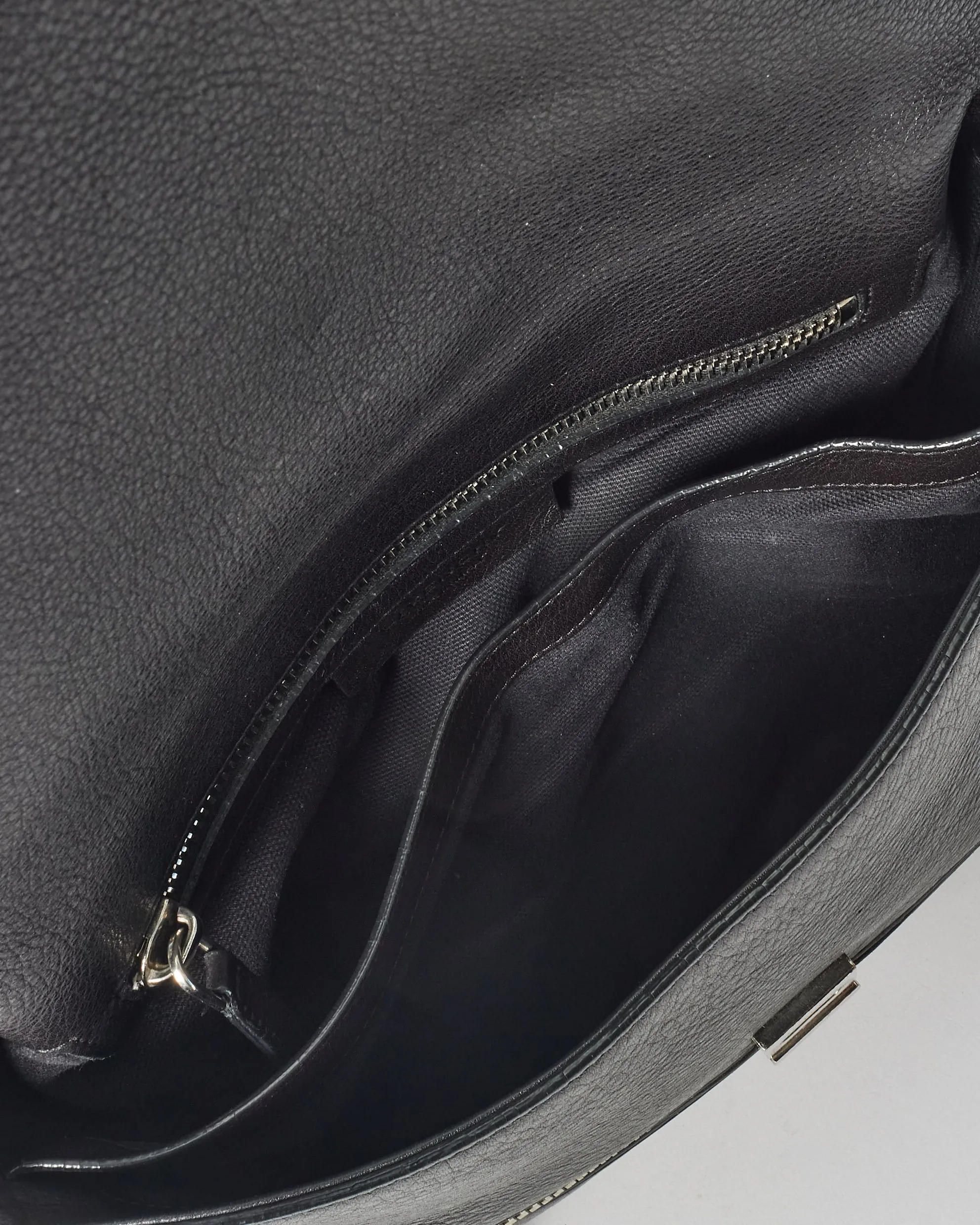 Givenchy Black Leather Pandora Pure Flap Bag