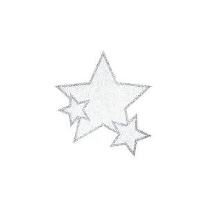 Gltr Star Body Jewelry White
