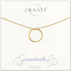 Gold Filled “Grandmother” Generations Necklace