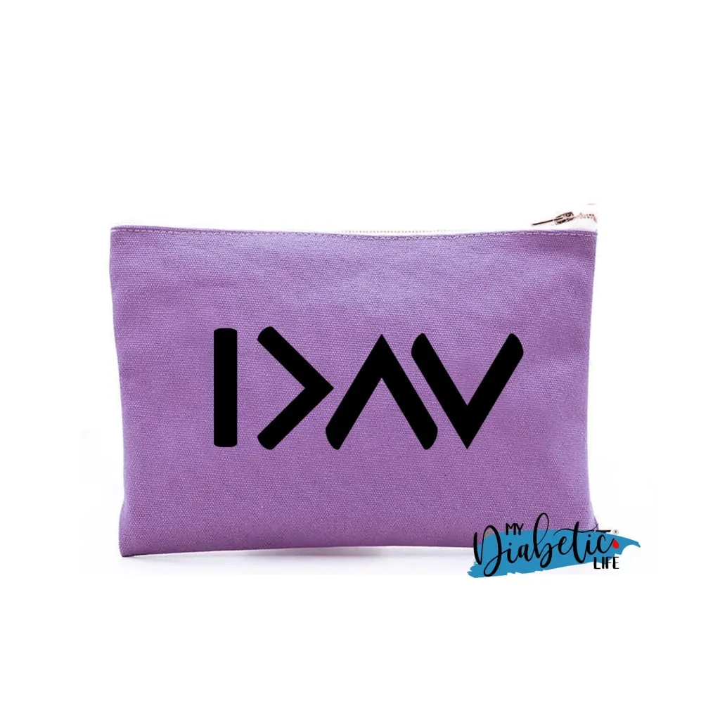 Greater than my highs and lows - Carry all diabetic storage bag