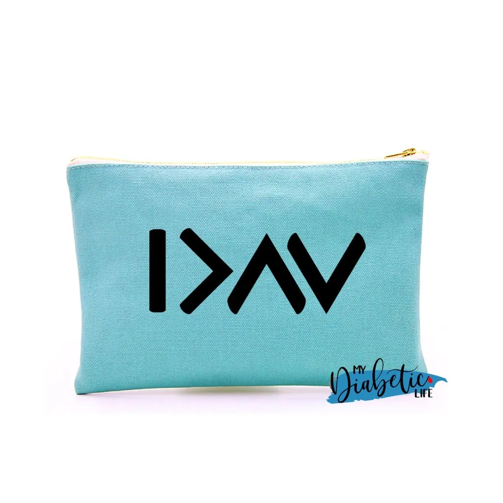 Greater than my highs and lows - Carry all diabetic storage bag